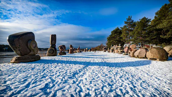 Paula Jaunzema akmens skulptūru parks