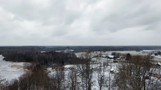 Dullā Daukas birzs un Meņģeļu skatu tornis